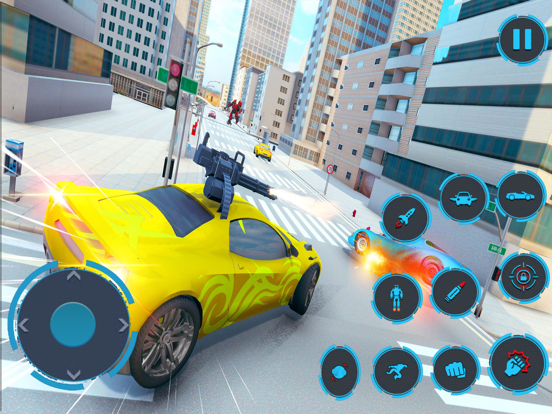 Screenshot di Superhero Robot Fighting Game iPad