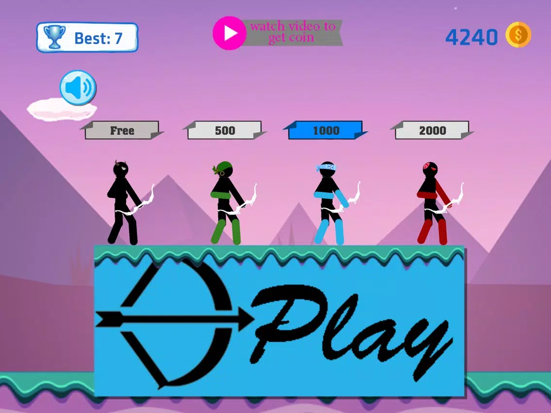 Tangkapan skrin Big Archer: Archer Fight iPad 