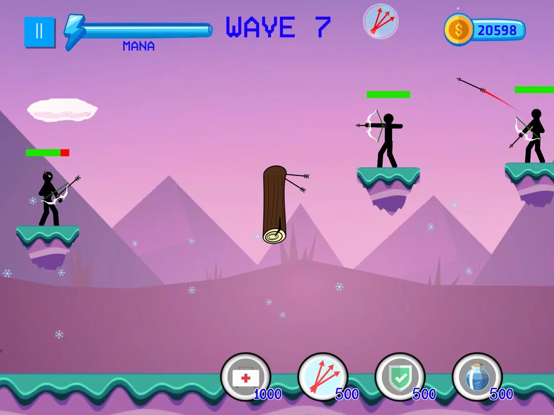 Tangkapan skrin Big Archer: Archer Fight iPad 