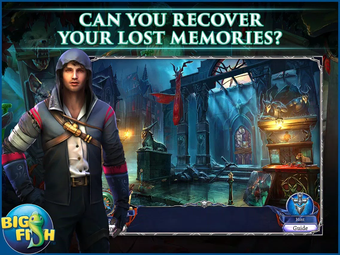 Grim Legends: The Dark City (Full) - Hidden Object iPad Screenshots