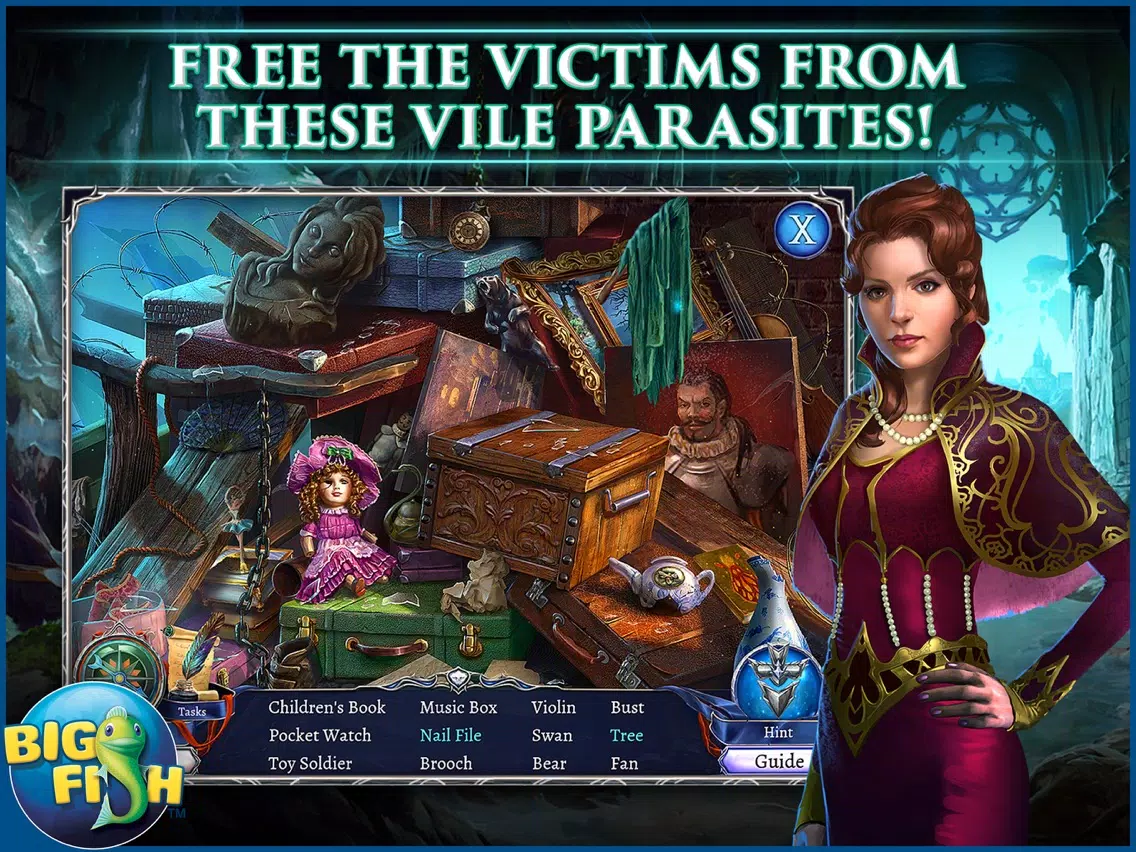 Grim Legends: The Dark City (Full) - Hidden Object iPad Screenshots