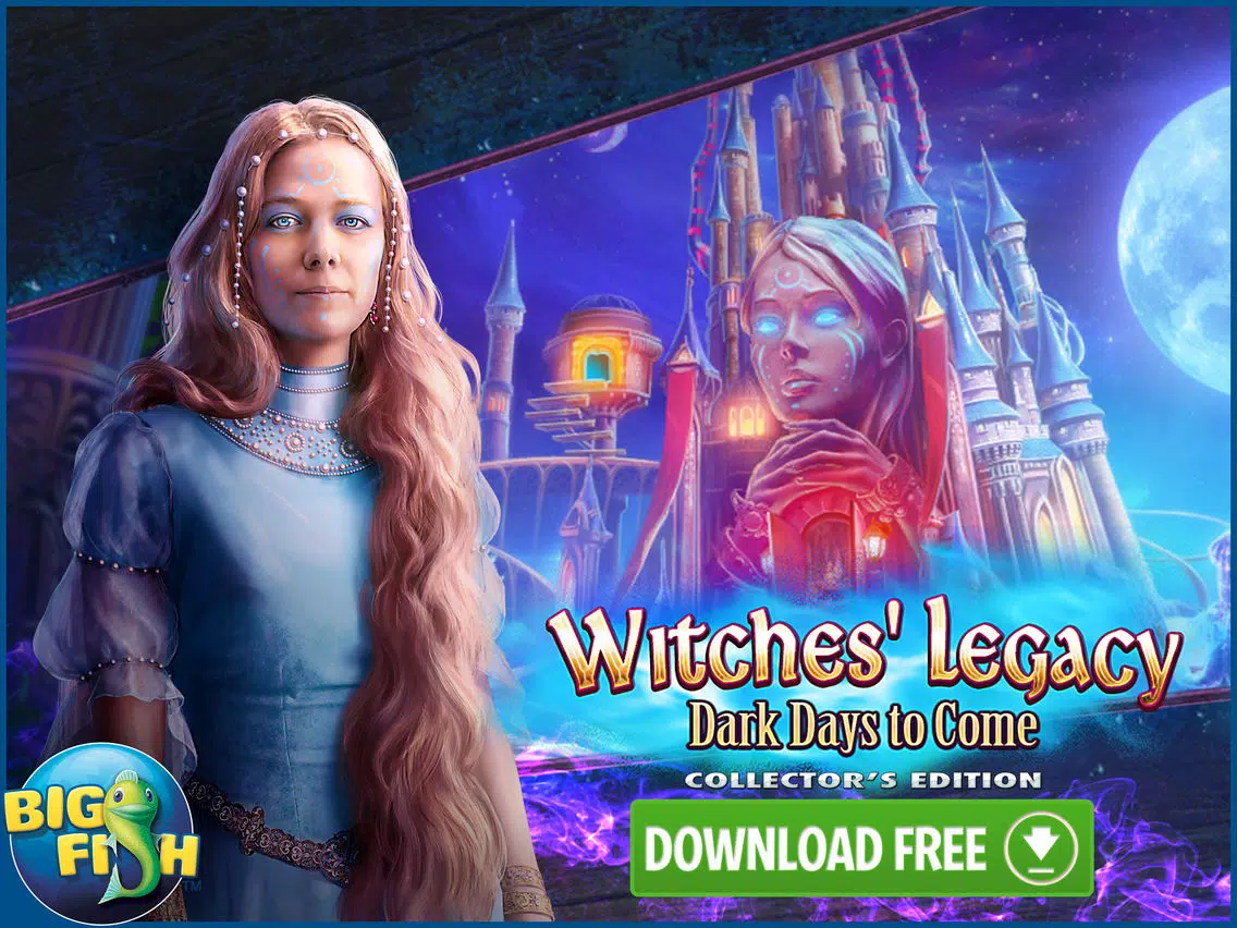 Witches' Legacy: Dark Days to Come - Hidden iPad Screenshots