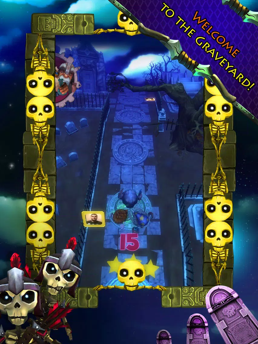 Captures d'écran de Skeleton Smasher Rampage iPad 