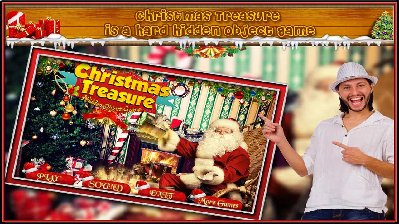 Tangkapan skrin New Hidden Object Game Free New Christmas Treasure