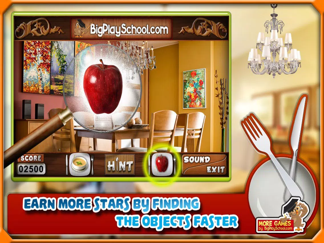 Pure Dining Hidden Object Games iPad Screenshots