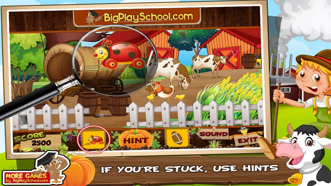 Simple Farm Hidden Objects Game Screenshots