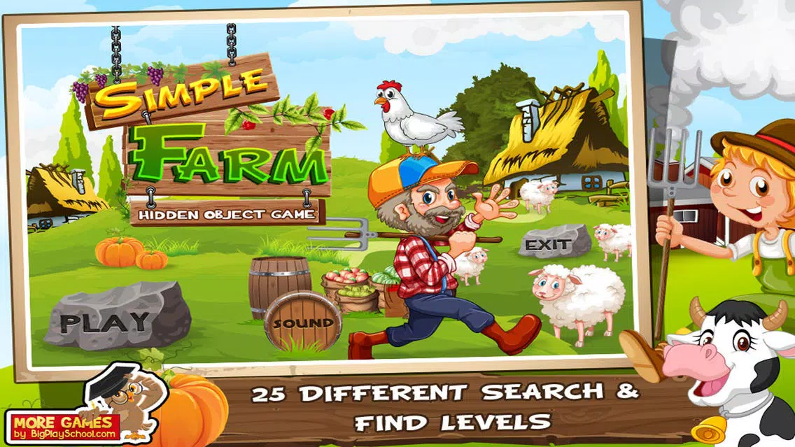 Simple Farm Hidden Objects Game Screenshots
