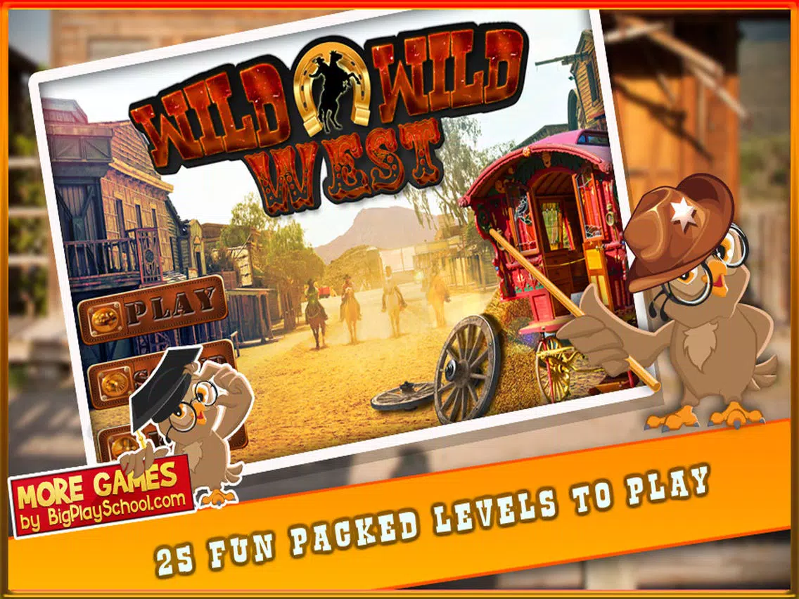 Wild Wild West Hidden Object Games iPad Screenshots
