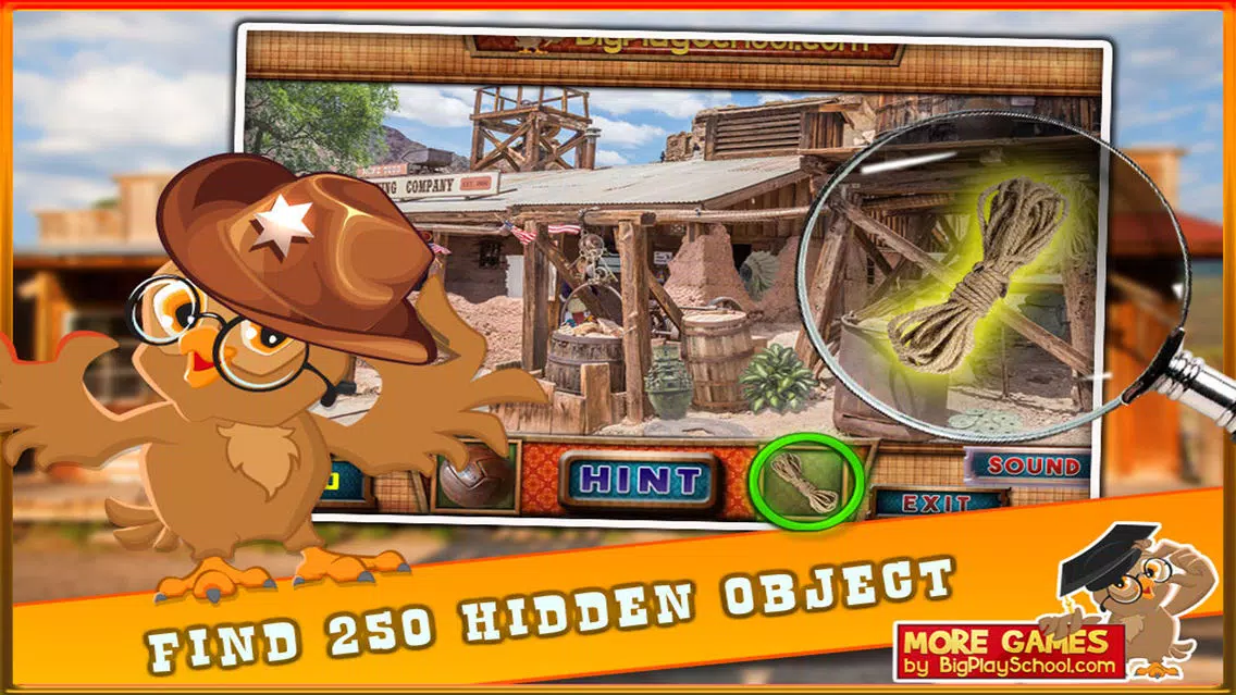 Wild Wild West Hidden Object Games Screenshots