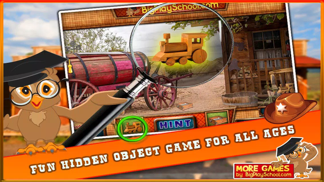 Wild Wild West Hidden Object Games Screenshots