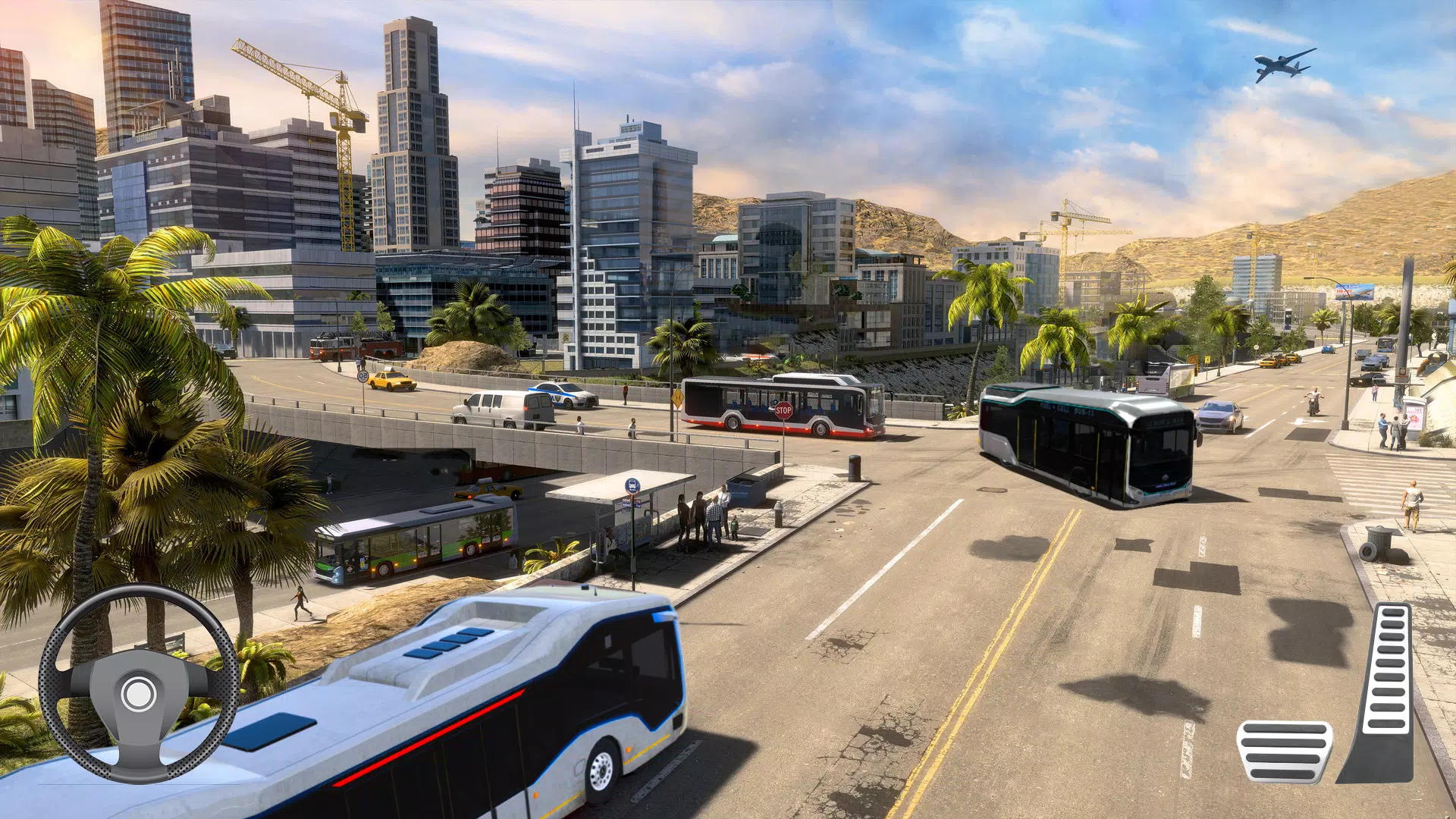 Electric Bus : City Bus Games应用截图