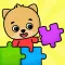 Kids puzzle games 3+ year olds