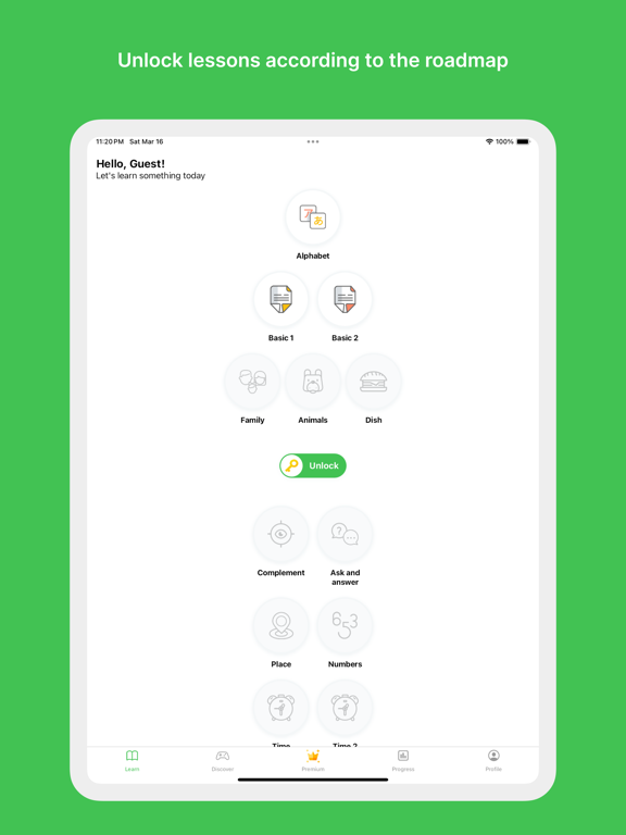 Learn Japanese - Pidu iPad Screenshots