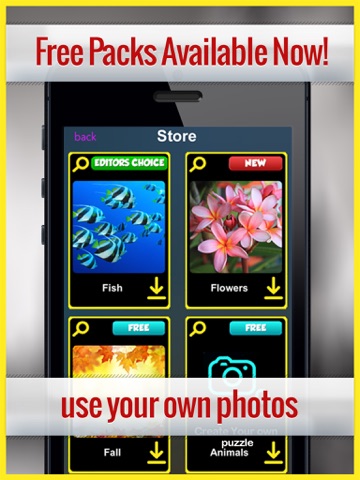 Nature Jigsaw Quest Free - HD Games Collection of box like Puzzles for Kids & adults iPad Screenshots
