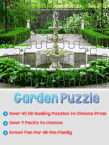 Landscape Garden Puzzles and Jigsaw - Amazing Packs Pro iPad Screenshots