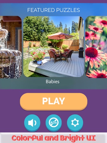 Landscape Garden Puzzles and Jigsaw - Amazing Packs Pro iPad Screenshots