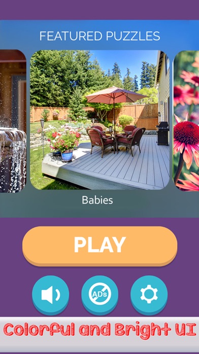 Jigsaw Garden Amazingly Puzzle - Flowers & Colors Free Edition Screenshots
