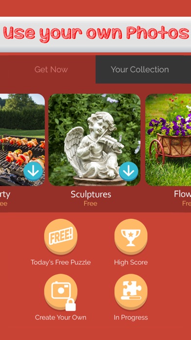Jigsaw Garden Amazingly Puzzle - Flowers & Colors Free Edition Screenshots
