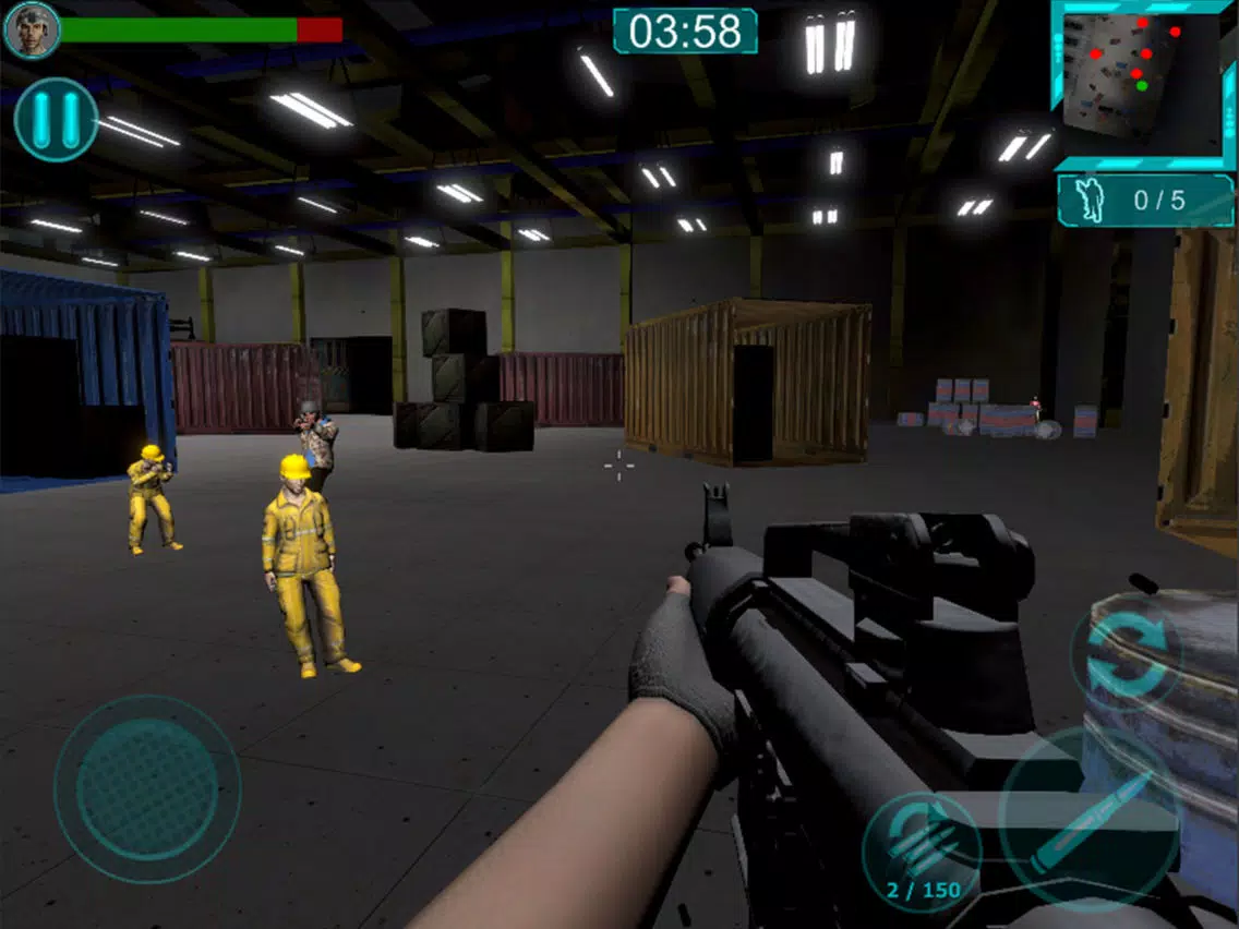Warehouse Shooting Adventure iPad  Screenshots