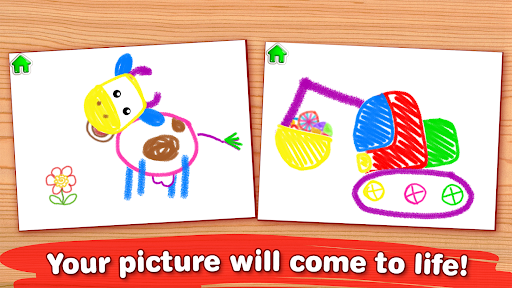 Bini Drawing for Kids Games Screenshots