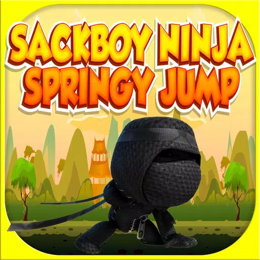 A Sackboy Ninja Springy Jump A Sackboy Ninja Springy Jump