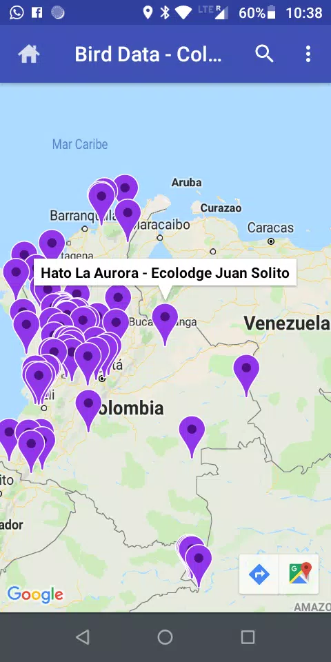 Bird Data - Colombia Screenshots