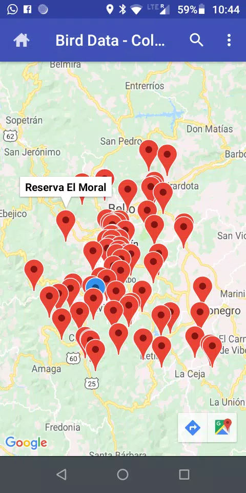 Bird Data - Colombia Screenshots