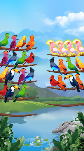 Bird Sort - Color Puzzle Screenshots