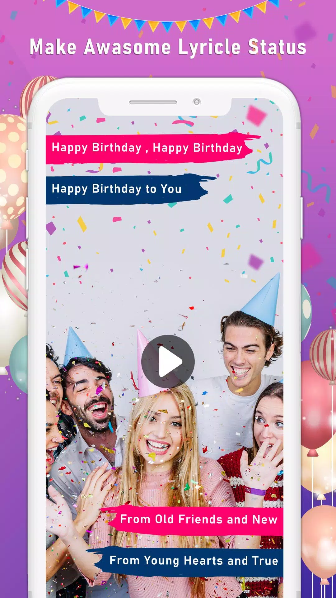 Birthday Video Maker Screenshots