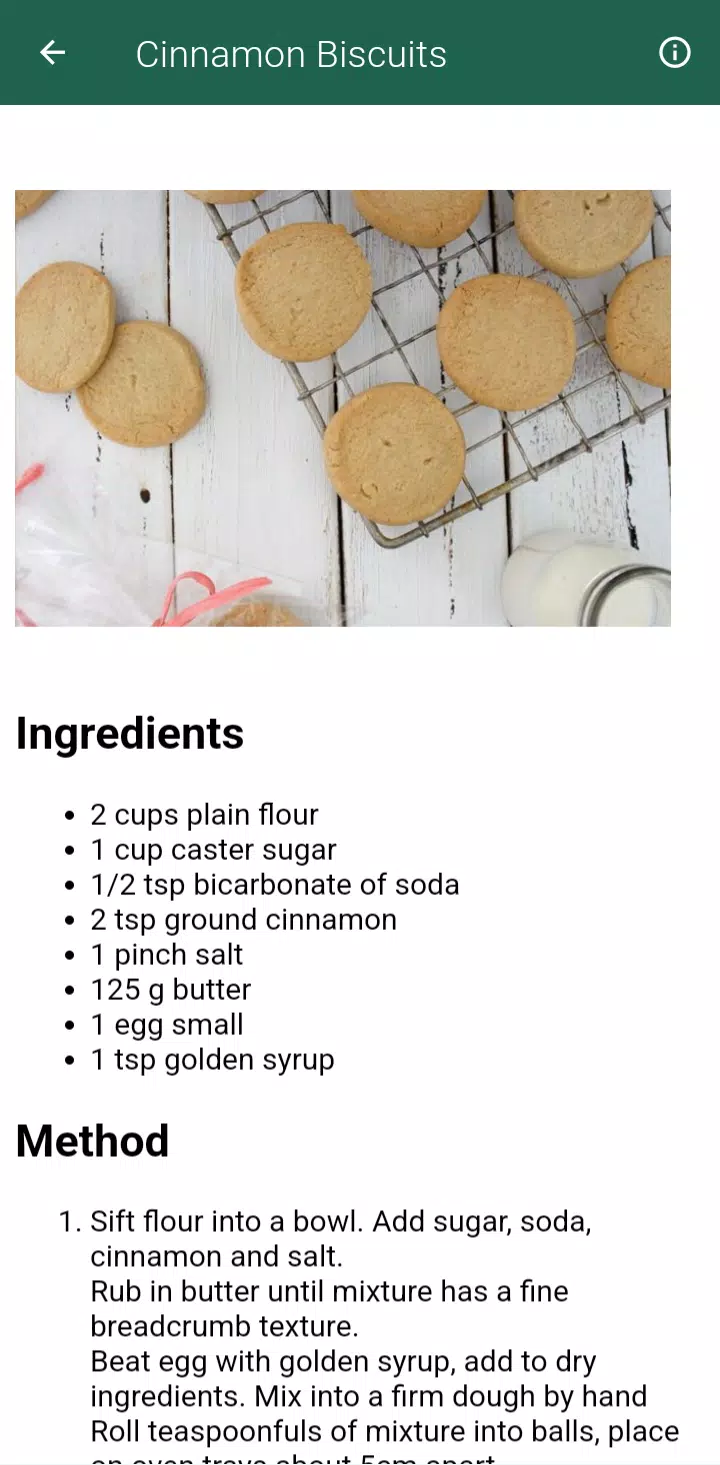 Biscuits & Short Cake Recipes Screenshots