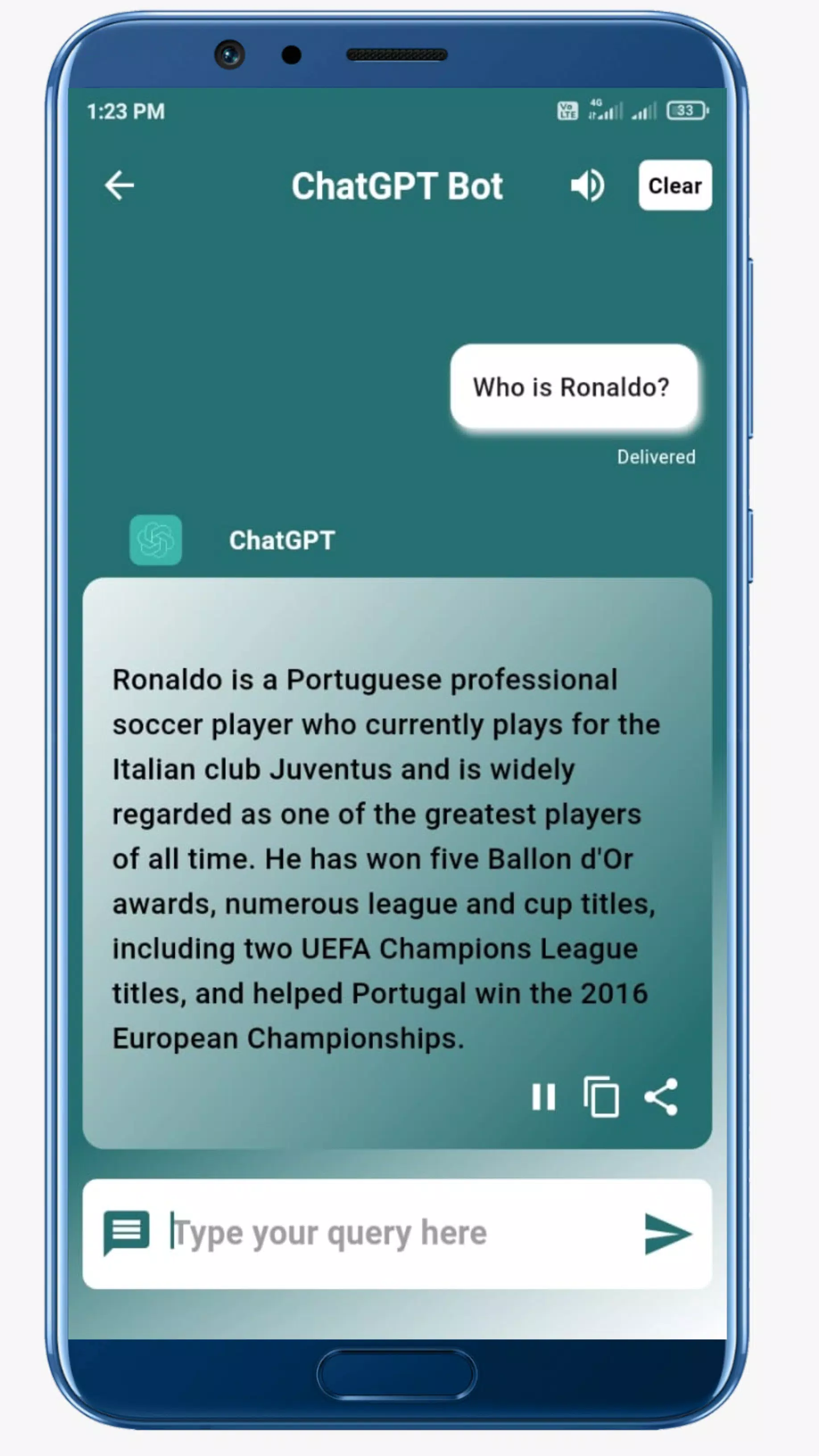 Chat Gpt - Ai Chat Bot Screenshots