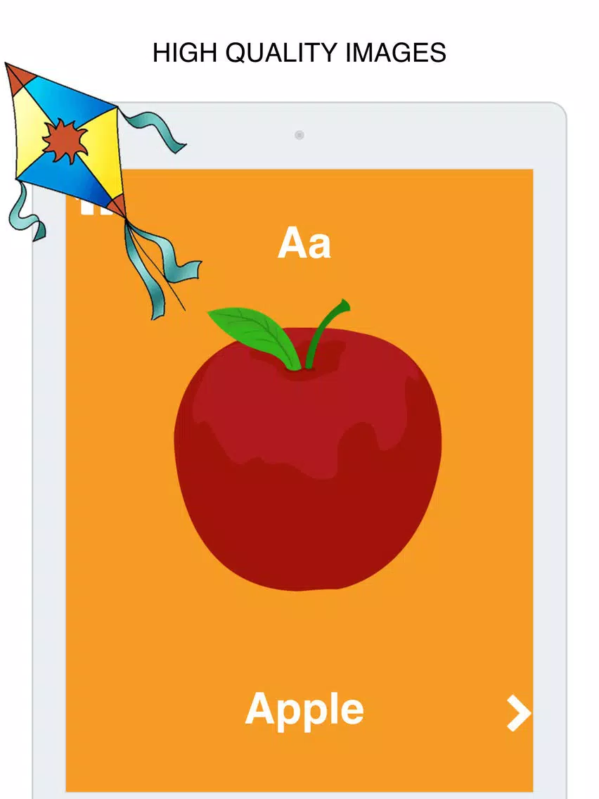 Alphabets: Flashcards app for babies & preschool iPad Screenshots