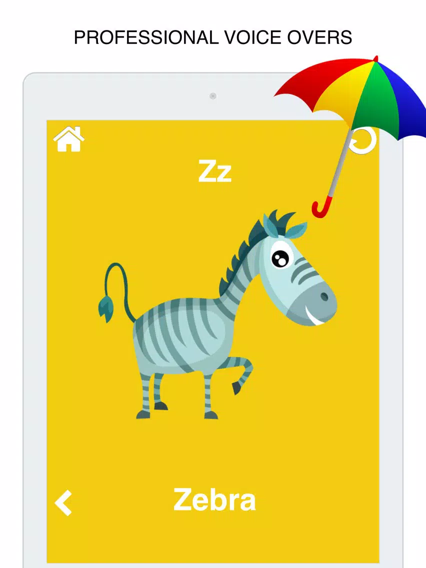 Alphabets: Flashcards app for babies & preschool iPad Screenshots