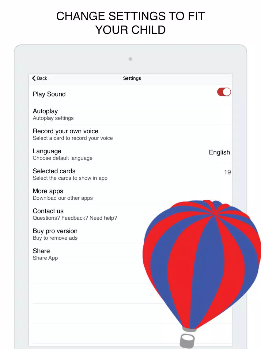 Vehicles Flashcard for babies and preschool Pro iPad Screenshots