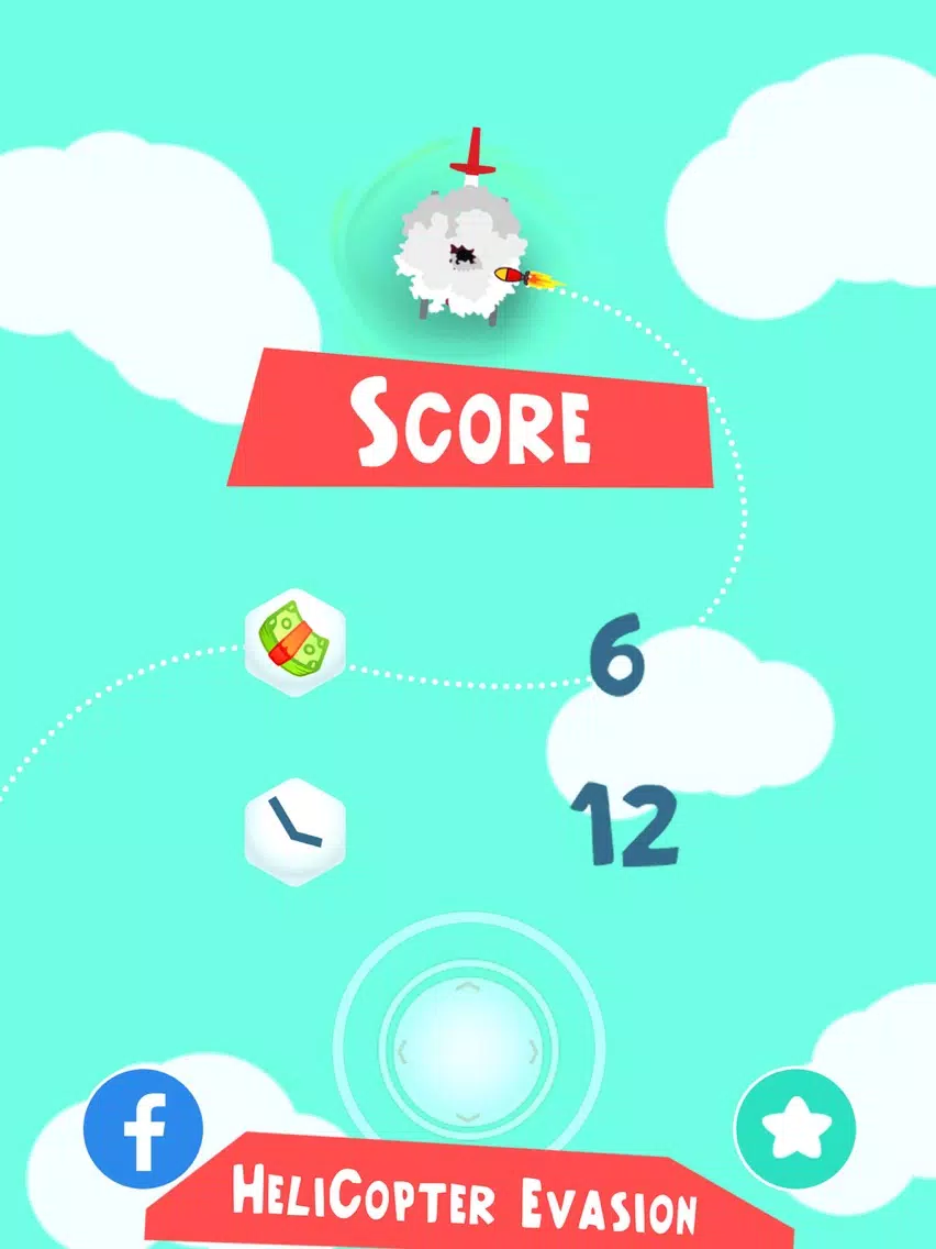 Capturas de tela do Adventures Helicopter Evasion iPad 