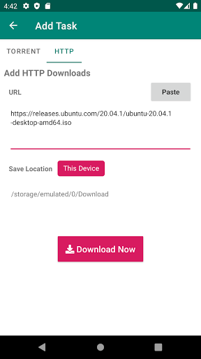 BitComet - Download Torrent Screenshots