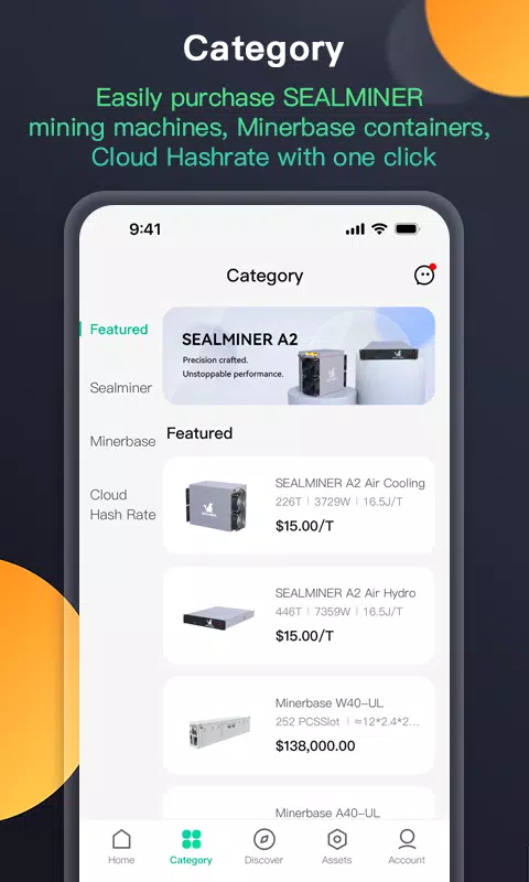 Bitdeer Screenshots