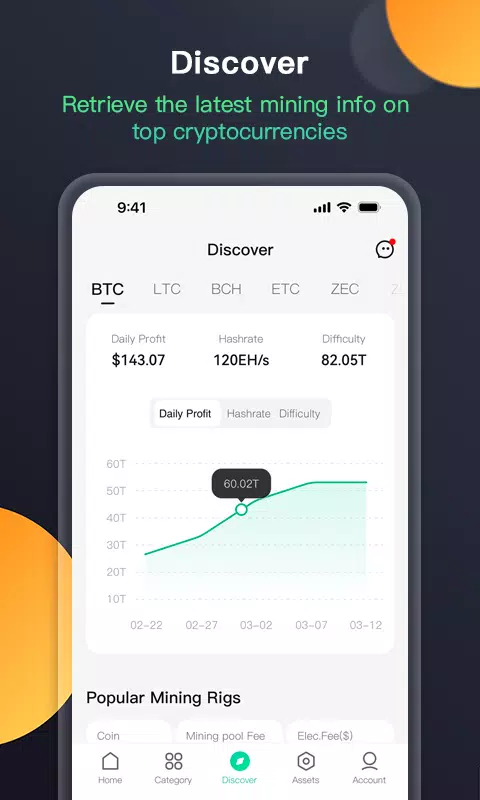 Bitdeer Screenshots