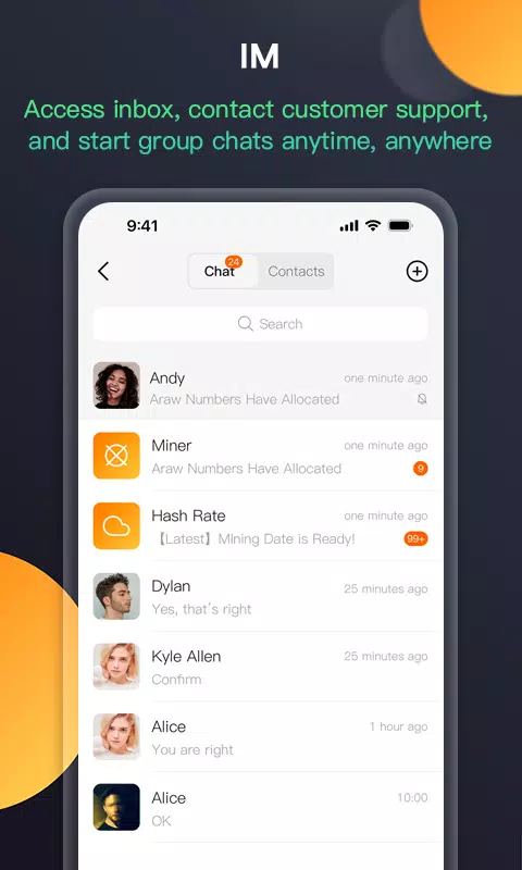 Bitdeer Screenshots