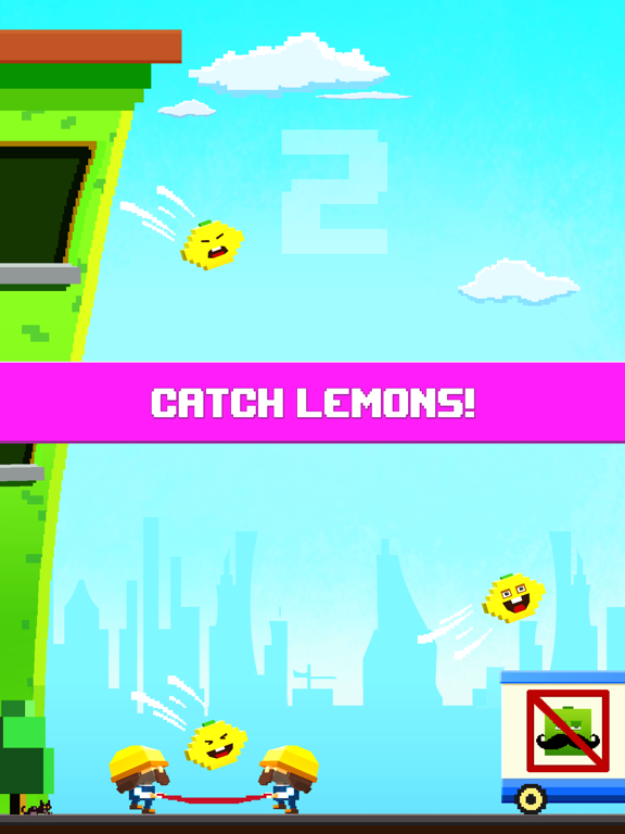 Capturas de tela do Lemons iPad 