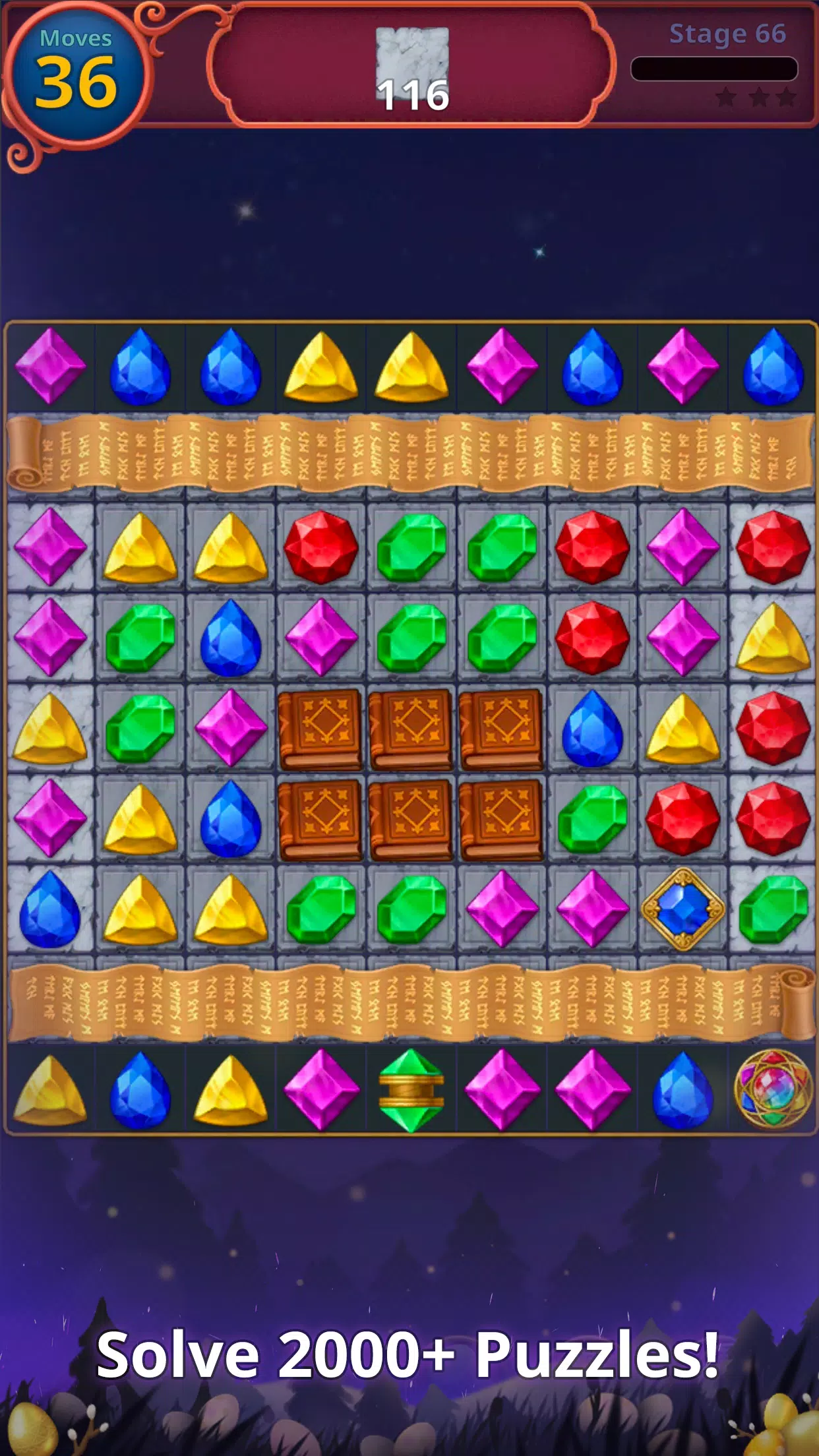 Jewels Magic: Mystery Match3 Screenshots