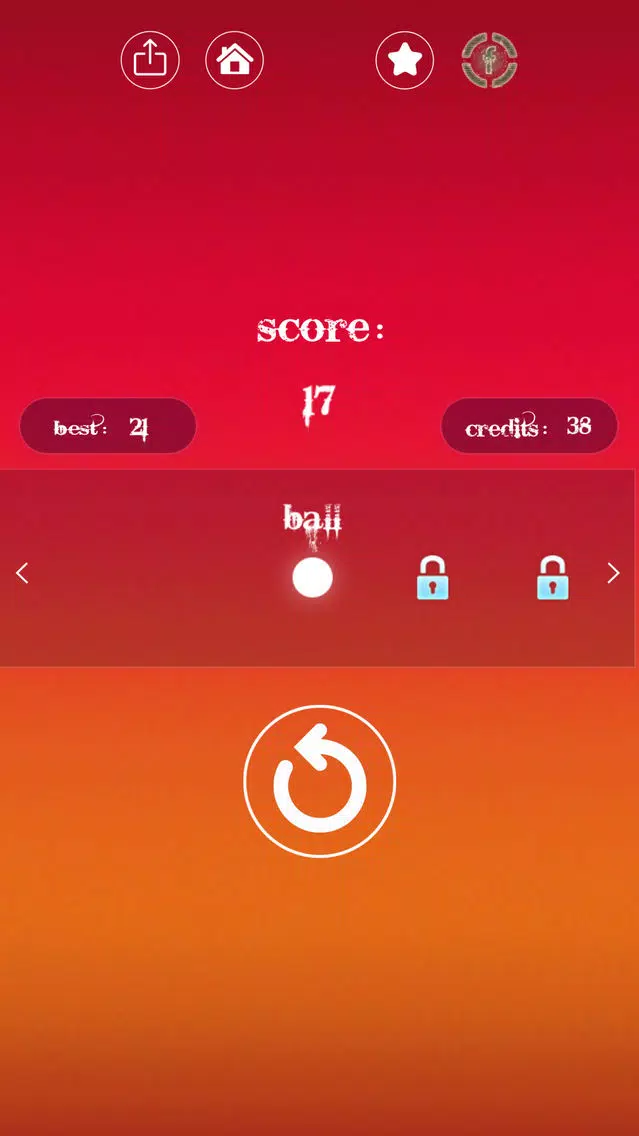 Zrzuty ekranu Shell Ball Line for Keep Calm and Jump