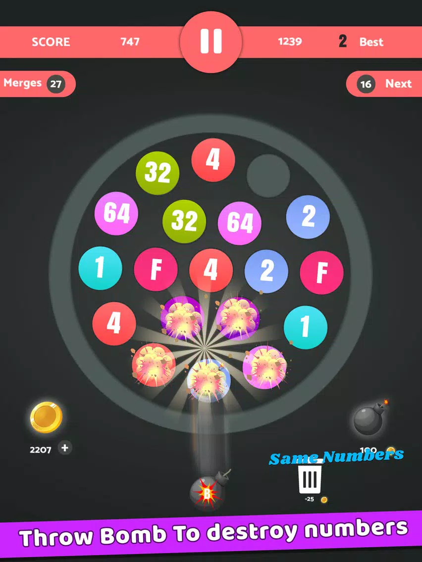 Launch & Merge : Fuse Ballz iPad Screenshots