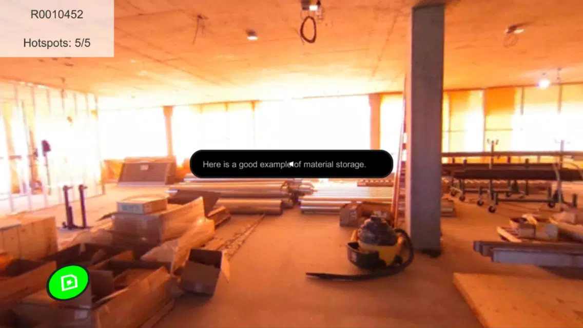 Capturas de tela do IBEW 2085 Safety VR