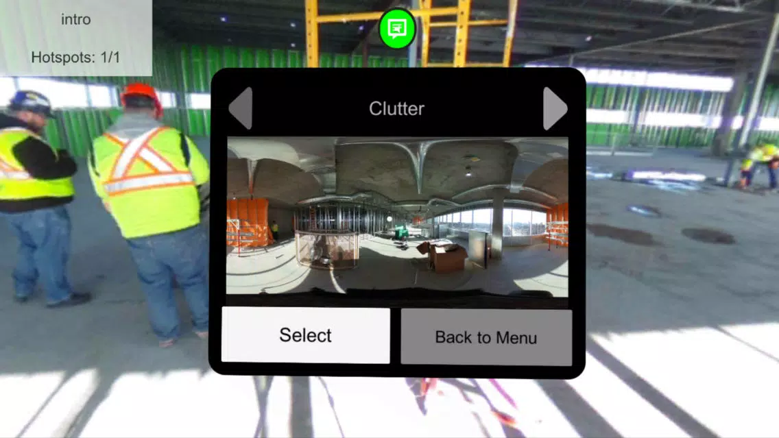 Capturas de tela do IBEW 2085 Safety VR