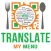 Translate My Menu
