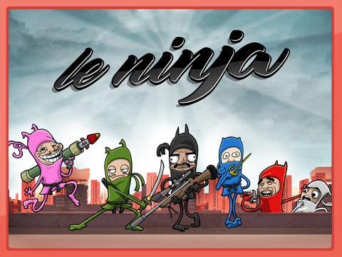Capturas de tela do Le Ninja Game iPad 