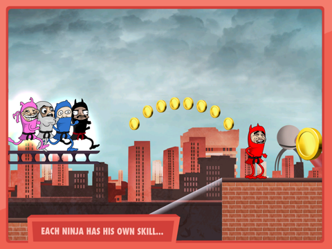 Capturas de tela do Le Ninja Game iPad 