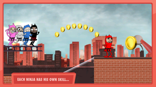 Capturas de tela do Le Ninja Game