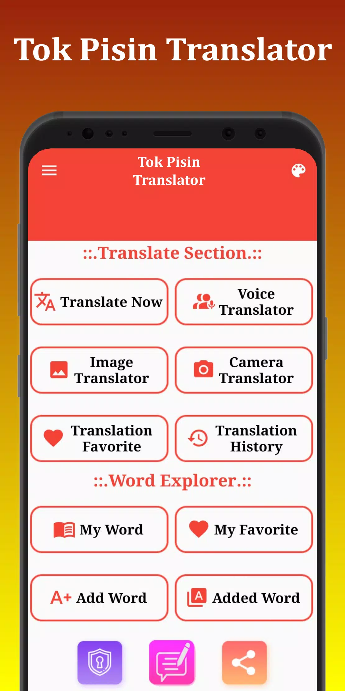 Tok Pisin Translator Screenshots